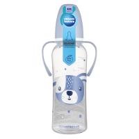 Canpol babies Fľaša úzkohrdlá s úchytmi CUTE ANIMALS 250ml psík