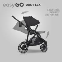 Easy Go Duoflex športový kočík pre dvojičky