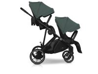 Easy Go Duoflex športový kočík pre dvojičky Sage Green