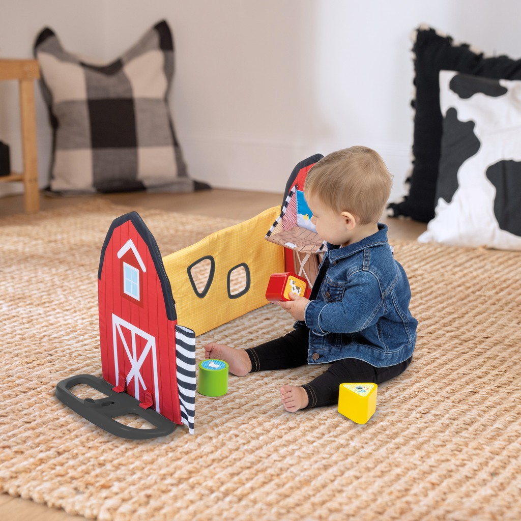 BABY EINSTEIN Deka na hranie s 3D farmou Busy Barnyard™ 0m+