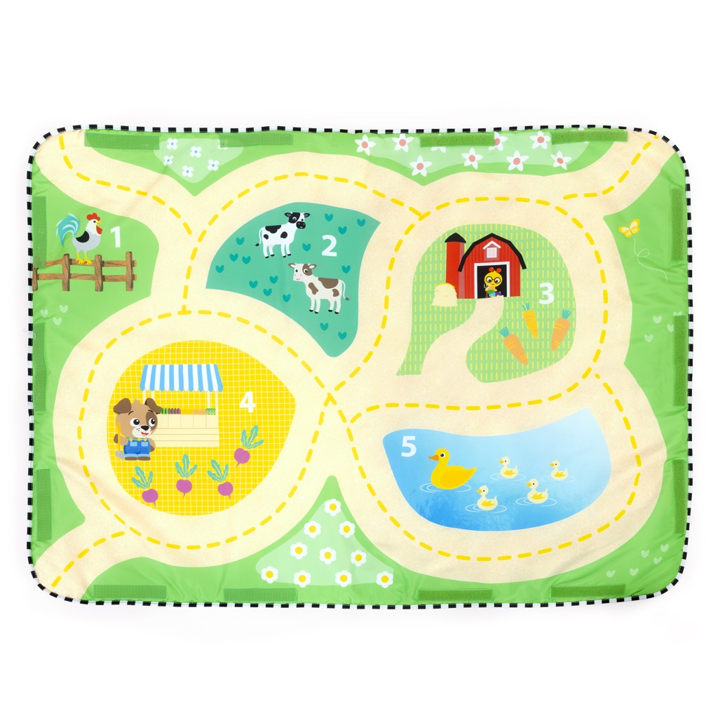 BABY EINSTEIN Deka na hranie s 3D farmou Busy Barnyard™ 0m+
