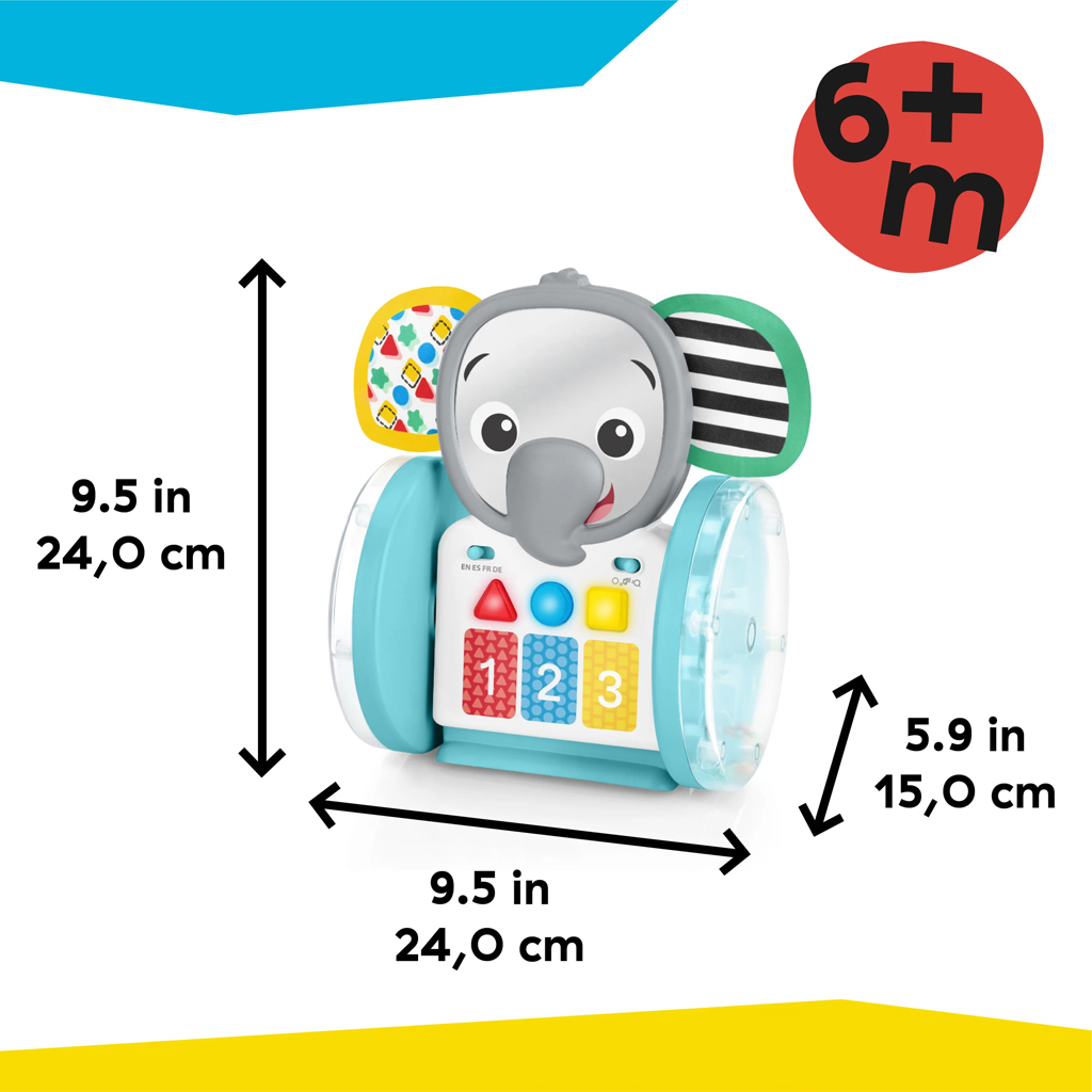 BABY EINSTEIN Hračka hudobná interaktívna Chase &amp; Tap Earl™ 6m+