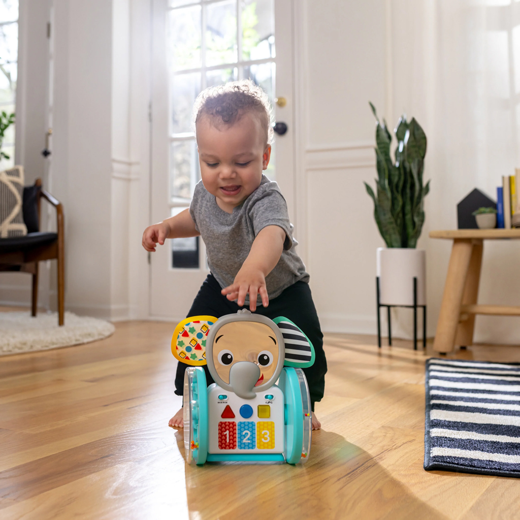 BABY EINSTEIN Hračka hudobná interaktívna Chase &amp; Tap Earl™ 6m+