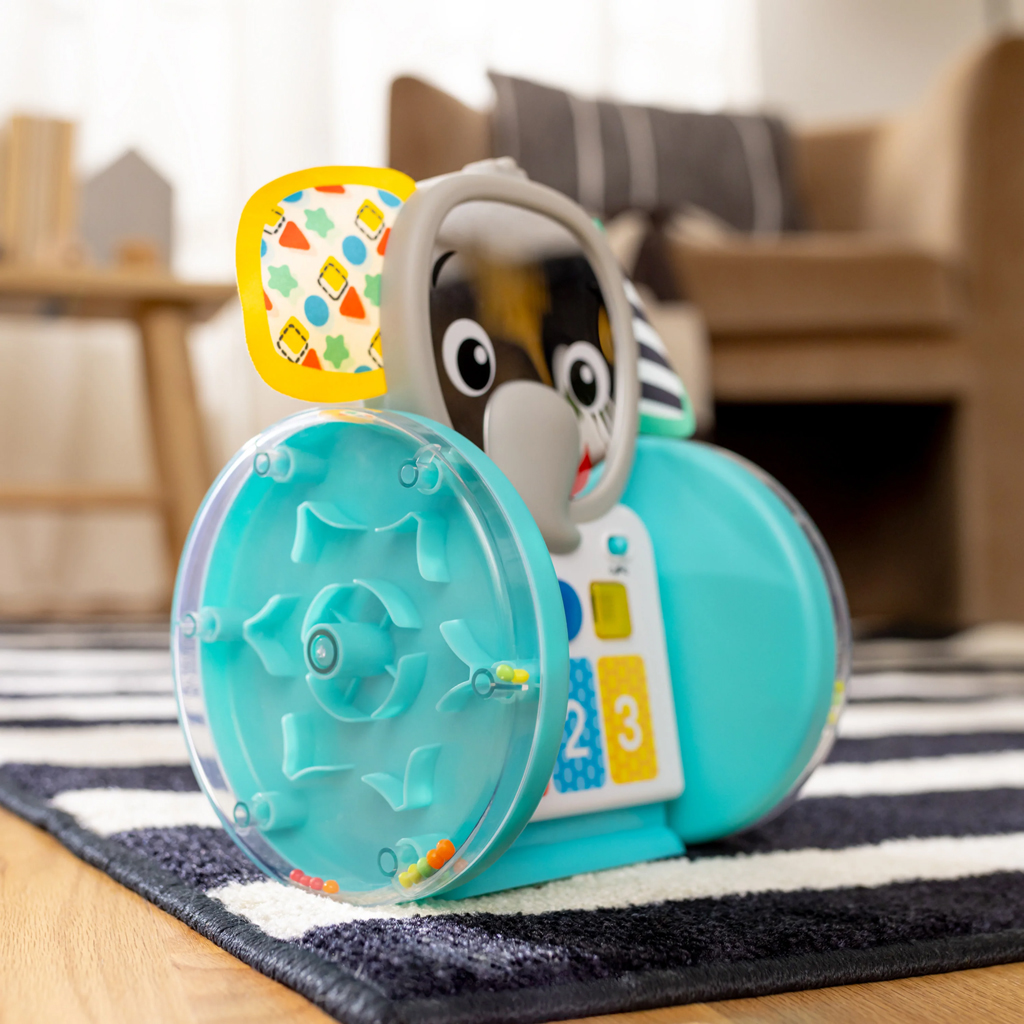 BABY EINSTEIN Hračka hudobná interaktívna Chase &amp; Tap Earl™ 6m+