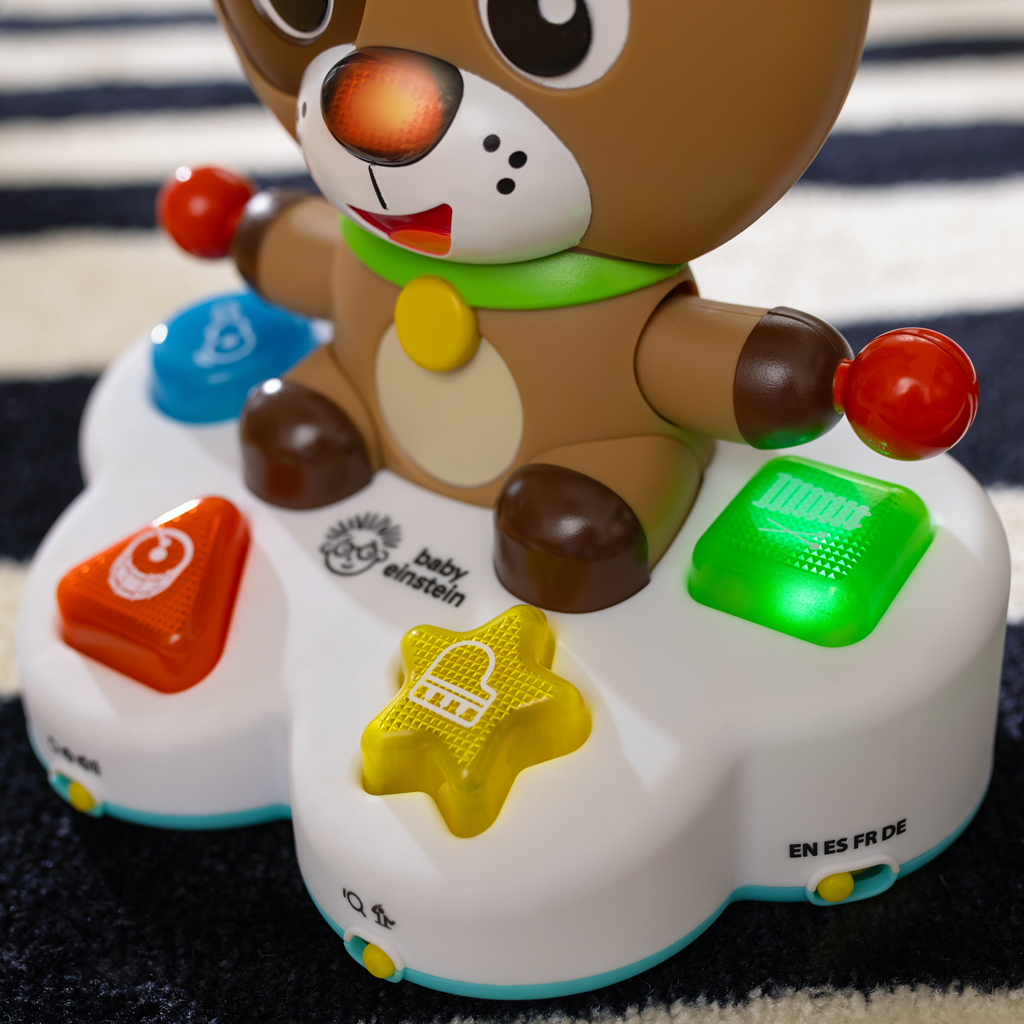 BABY EINSTEIN Hračka hudobná vzdelávacia Drum &amp; Learn Dean™ 6m+