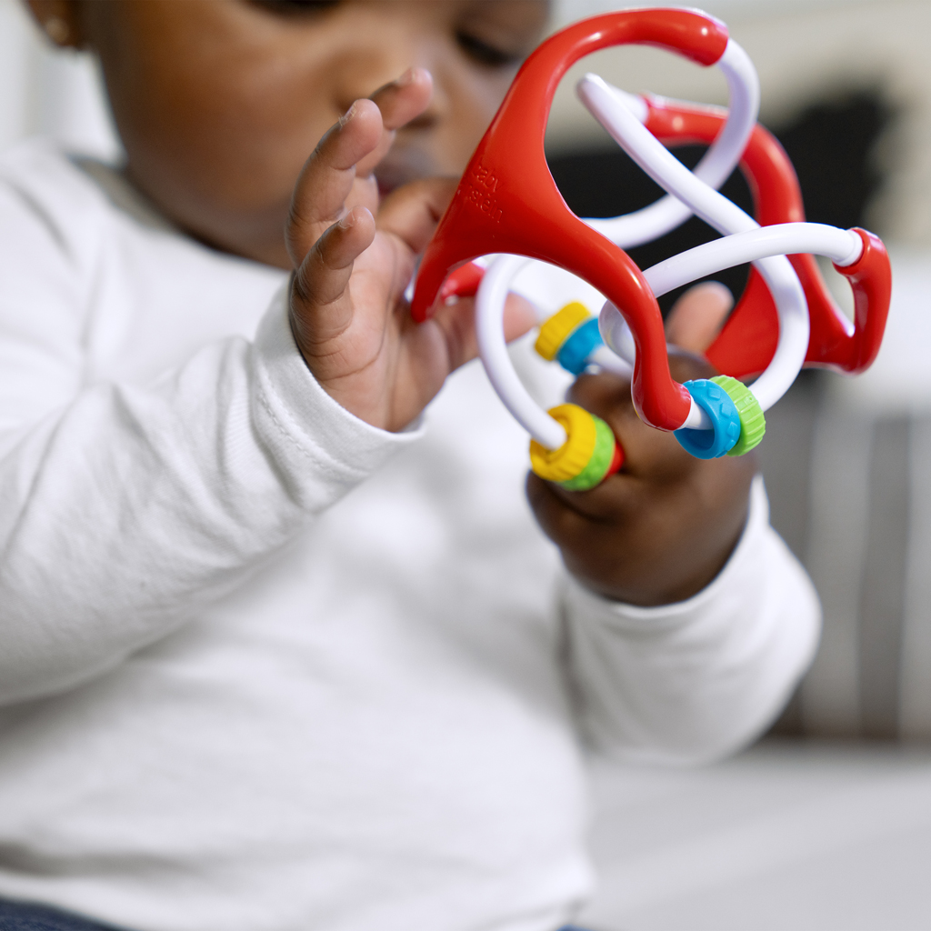 BABY EINSTEIN Hračka lopta senzorická Slide &amp; Swirl™ 0m+