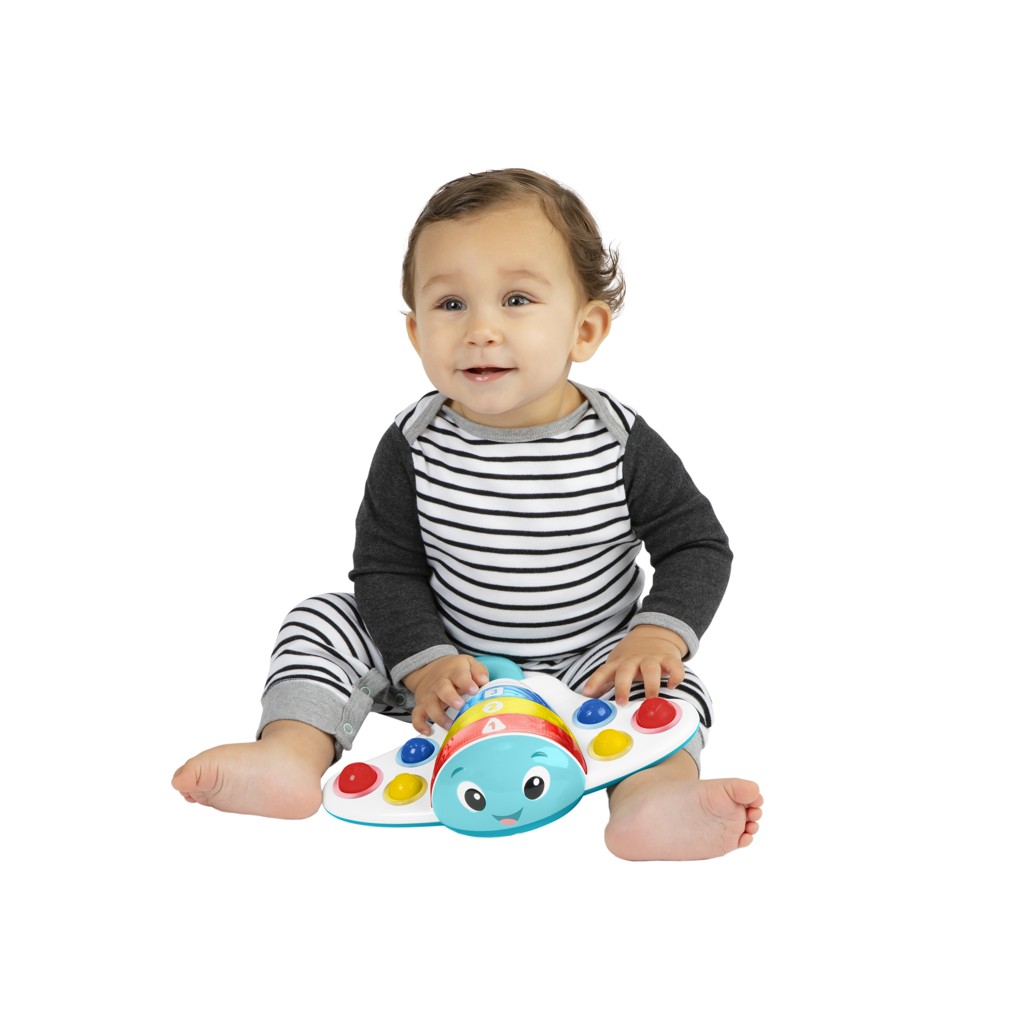 BABY EINSTEIN Hračka senzorická raja Pop &amp; Explore Stingray™ 6m+