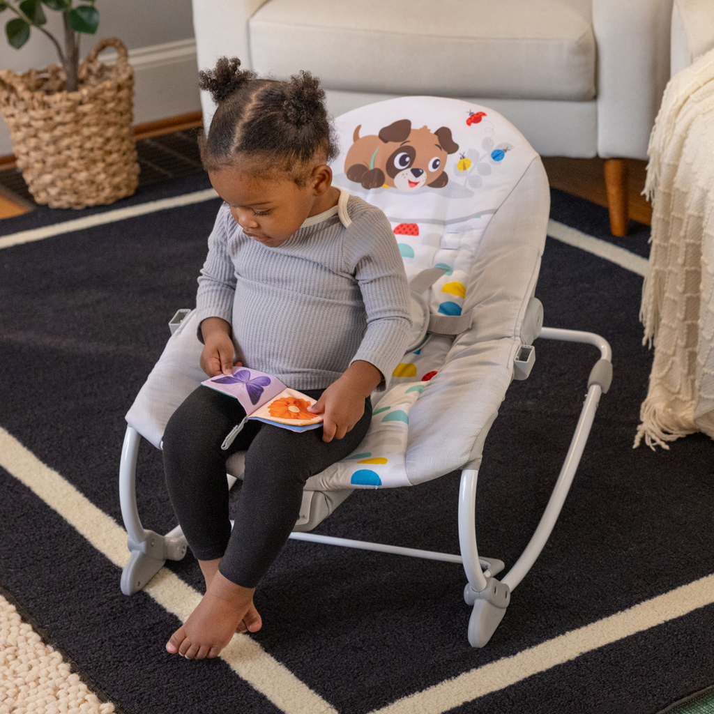 BABY EINSTEIN Lehátko hudobné vibrujúce Dean's Discovery Spot™ 0m+ do 9kg