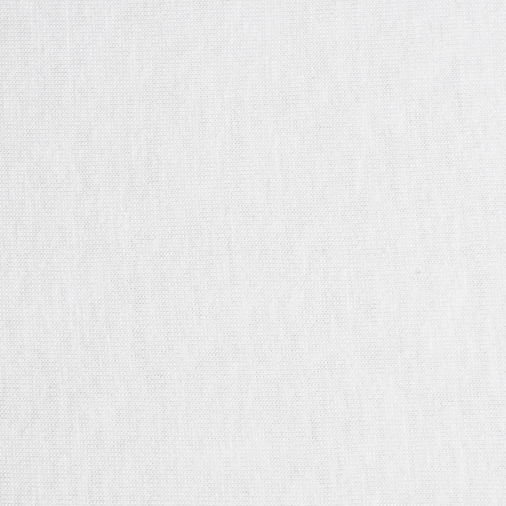 BABYMATEX Plachta Jersey s gumou Biela 60x120 cm