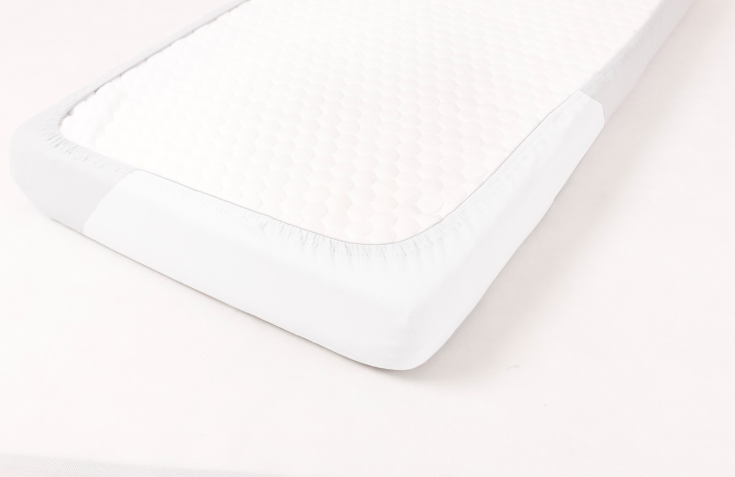 BABYMATEX Plachta nepremokavá s gumičkou Tencel 70x140 cm biela