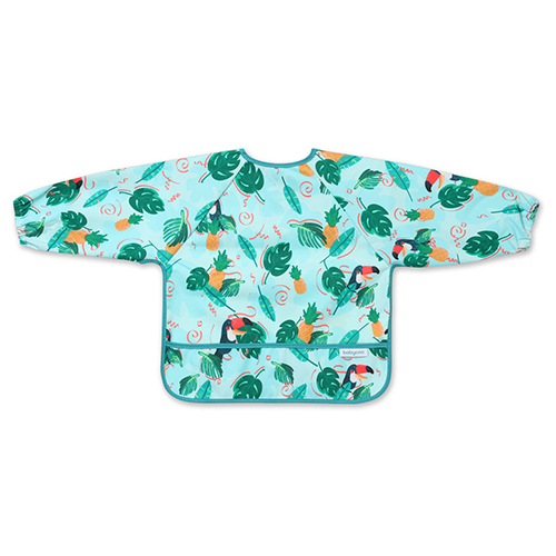 BABYONO Podbradník s dlhým rukávom Toukans, 74 x 36cm, 6m+