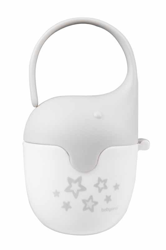 BABYONO Puzdro na cumlík šedé