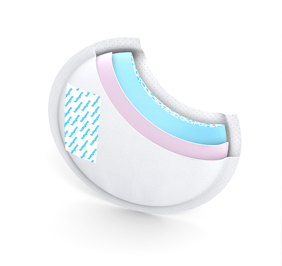 BABYONO Vložky do podprsenky 70 ks