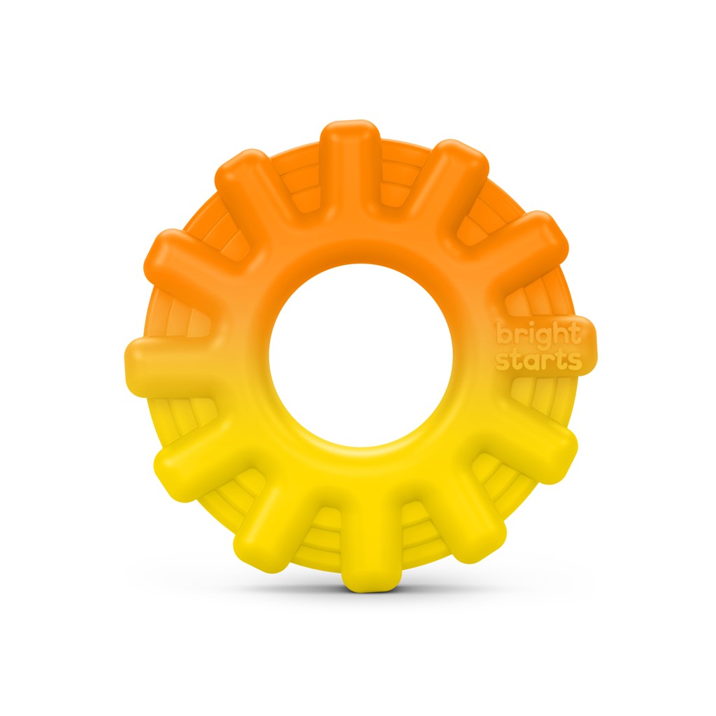 BRIGHT STARTS Hryzačka silikónová - Chance of Smiles™ 3m+