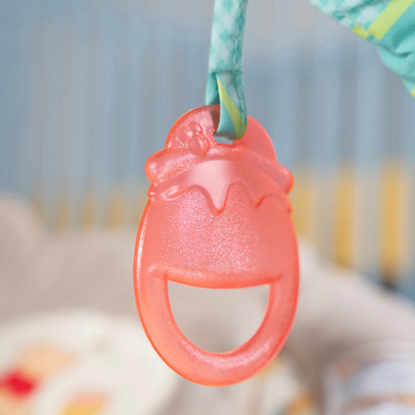 BRIGHT STARTS Lehátko vibrujúce s melódiou Winnie the Pooh Dots &amp; Hunny 0 m+, do 9 kg