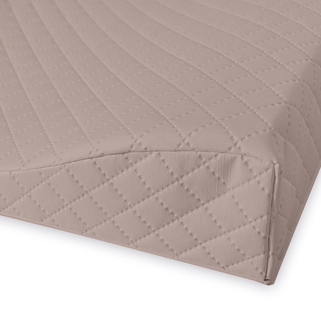 CEBA BABY Podložka prebaľovacia 2-hranná mäkká (48x70) Cosy Caro koralová