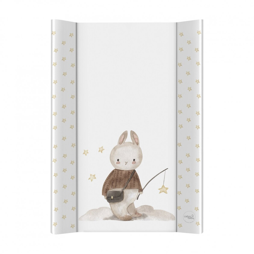 CEBA BABY Podložka prebaľovacia 2-hranná s pevnou doskou (50x70) Basic Dreamer