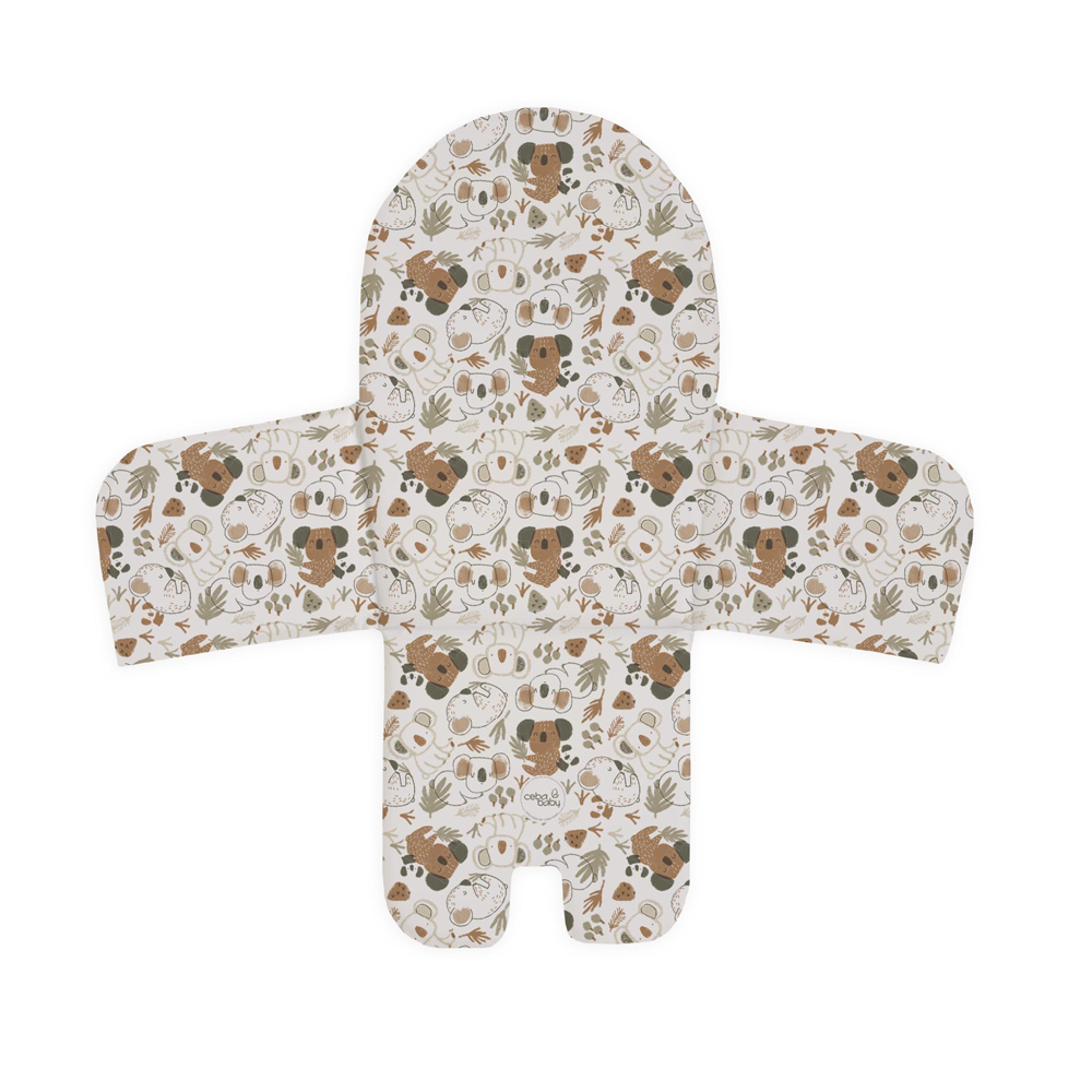 CEBA BABY Vložka do jedálenskej stoličky (38x28) Basic Koala