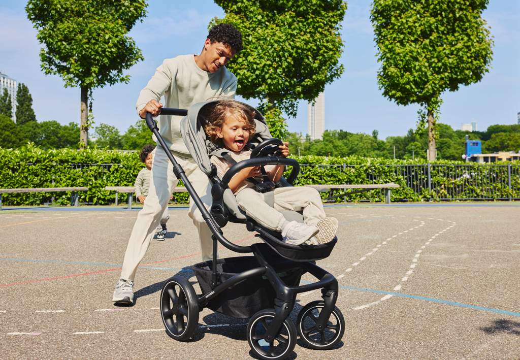 EASYWALKER Kočík kombinovaný Harvey⁵ 2v1 Pebble Grey LITE RWS