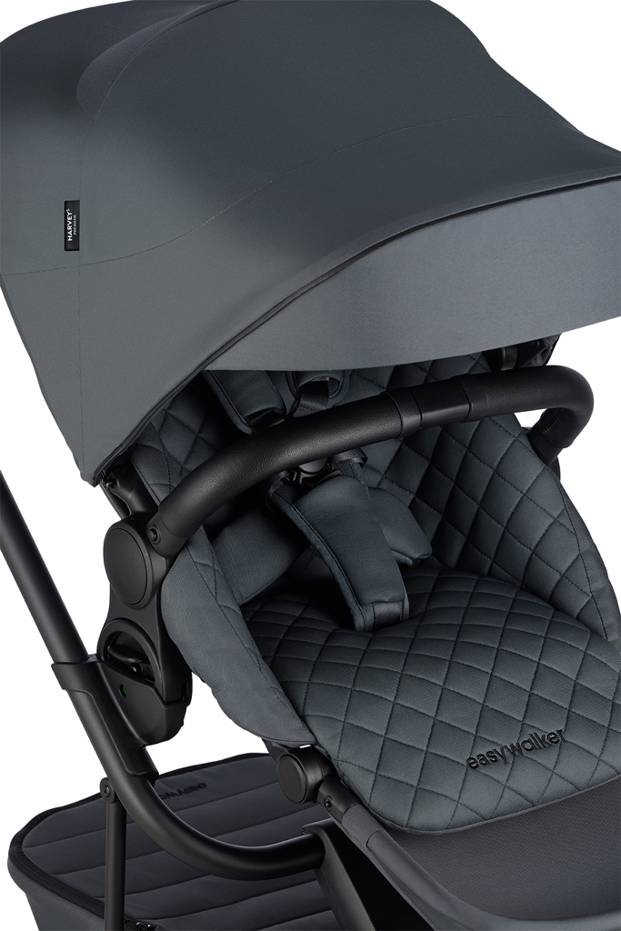 EASYWALKER Kočík kombinovaný Harvey⁵ Premium 2v1 Mineral Grey LITE RWS