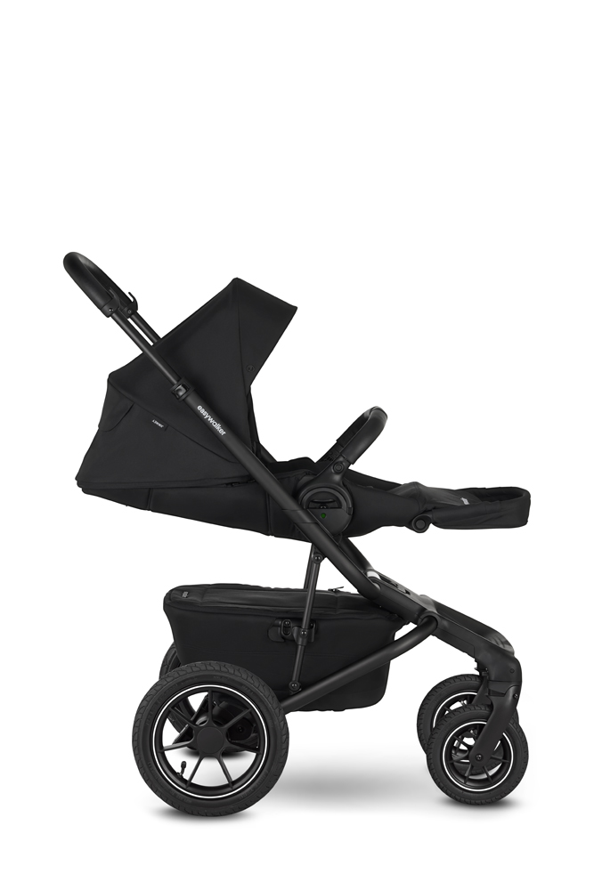 EASYWALKER Kočík kombinovaný Jimmey Pepper Black XXL AIR + RWS