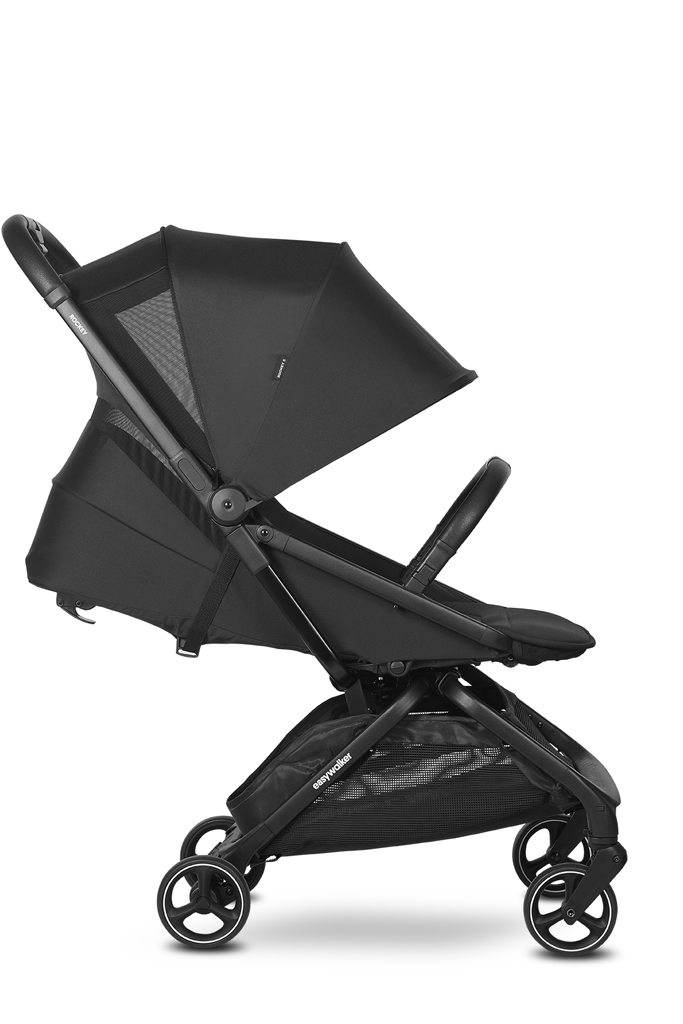 EASYWALKER Kočík kombinovaný Rockey S Pure Black