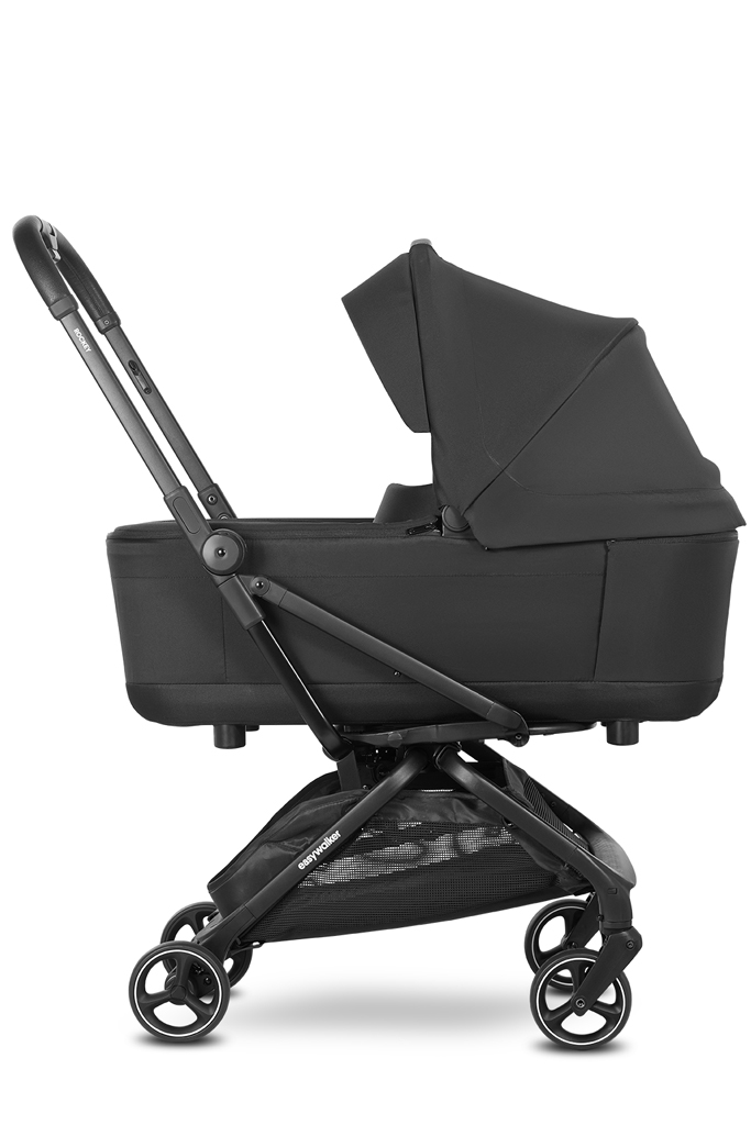 EASYWALKER Kočík kombinovaný Rockey S Pure Black