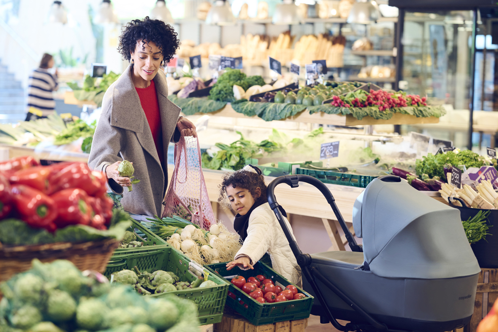 EASYWALKER Kočík športový Rockey S Smooth Grey