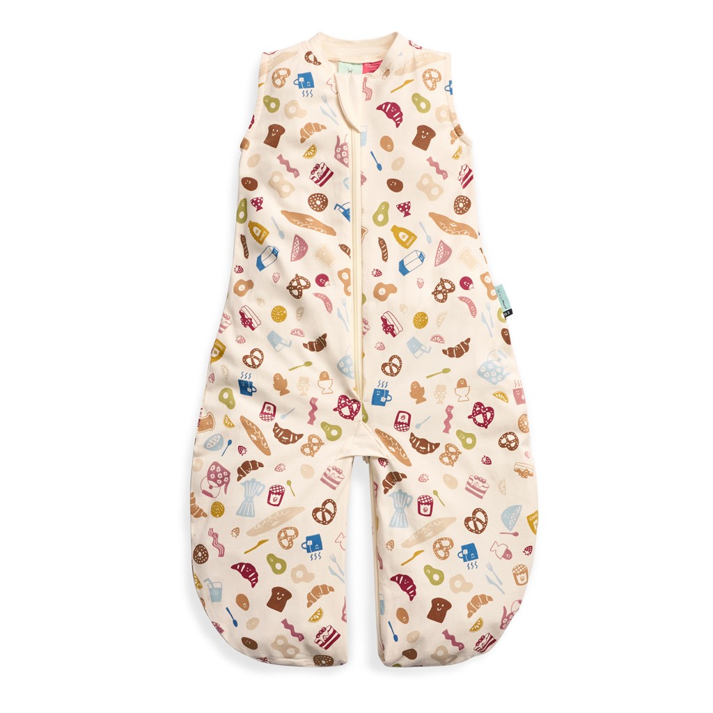 ERGOPOUCH Vak a overal na spanie 2v1 organická bavlna Suit Bon Appetit 8-24 m, 8-14 kg, 0,2 tog