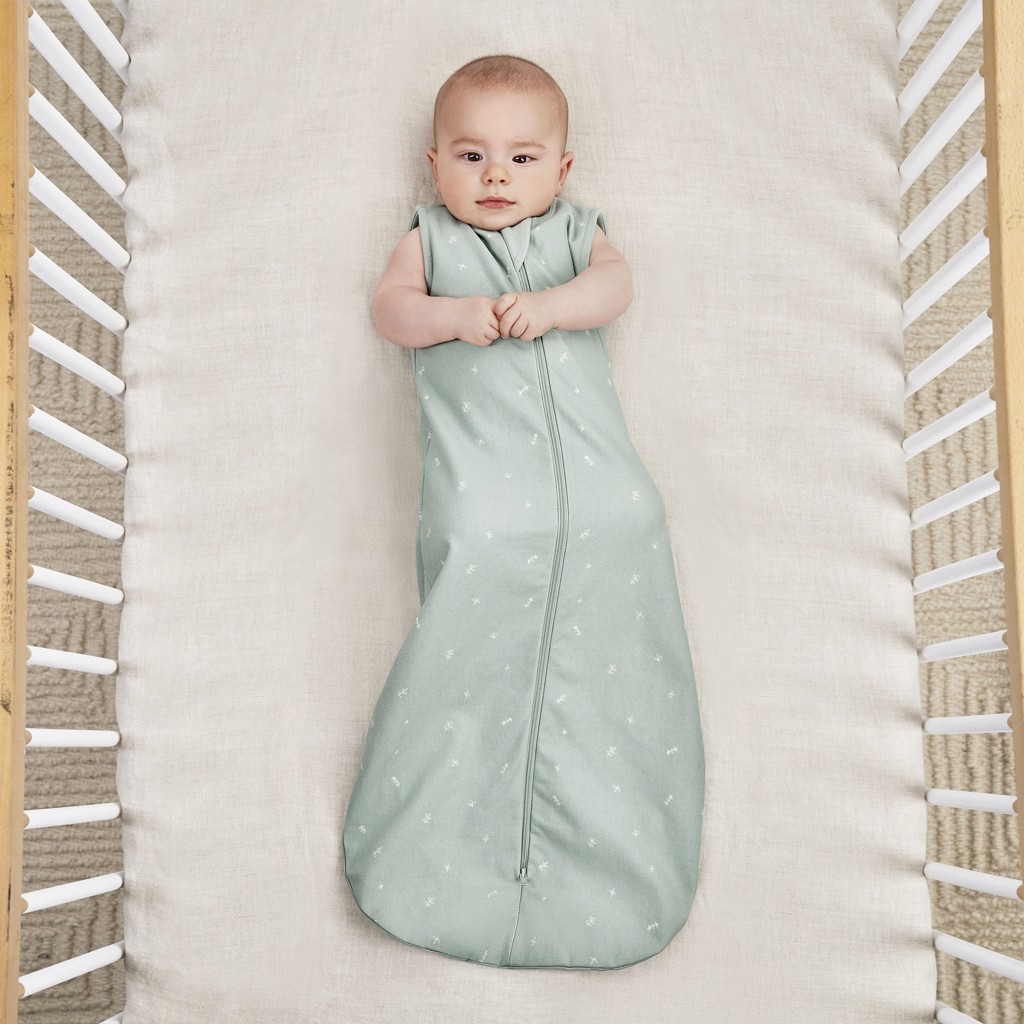 ERGOPOUCH Vak na spanie organická bavlna Jersey Sage 3-12 m, 6-10 kg, 0,2 tog