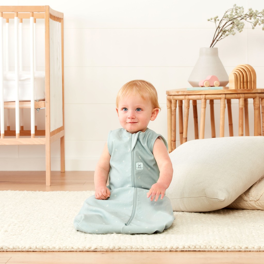 ERGOPOUCH Vak na spanie organická bavlna Jersey Sage 8-24 m, 8-14 kg, 0,2 tog