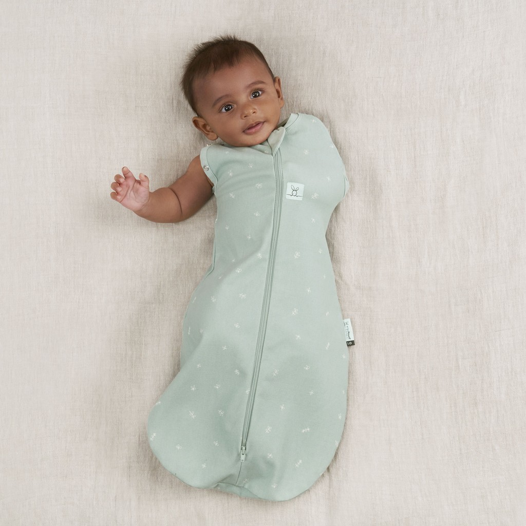 ERGOPOUCH Zavinovačka a vak na spanie 2v1 Cocoon Sage 3-6 m, 6-8 kg, 0,2 tog