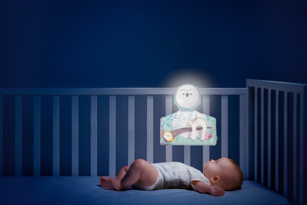 CHICCO Deka hracia Sovička 2v1 80x80 cm, 0m+