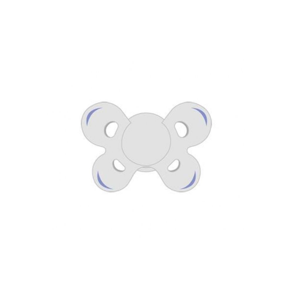 CHICCO Cumlík Physio Comfort silikónový 6-16m chlapec - macko 1 ks