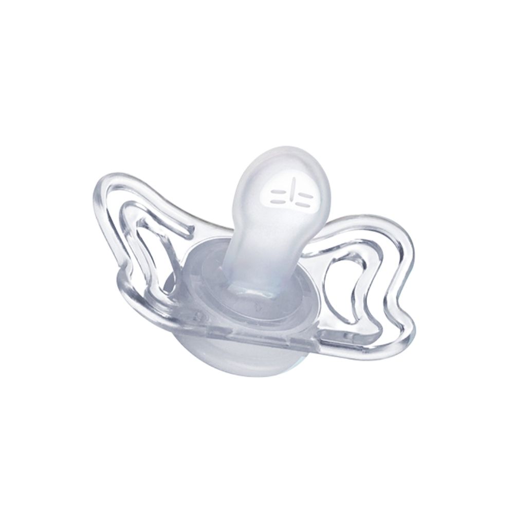 CHICCO Cumlík Physio Light silikónový nočný 2-6m, 2ks