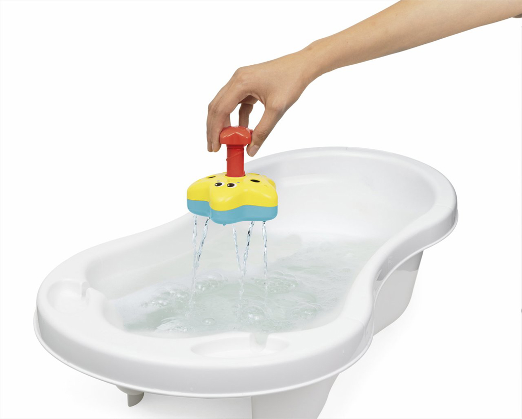 CHICCO Hračka do vody Hviezdica rotujúca 6m+