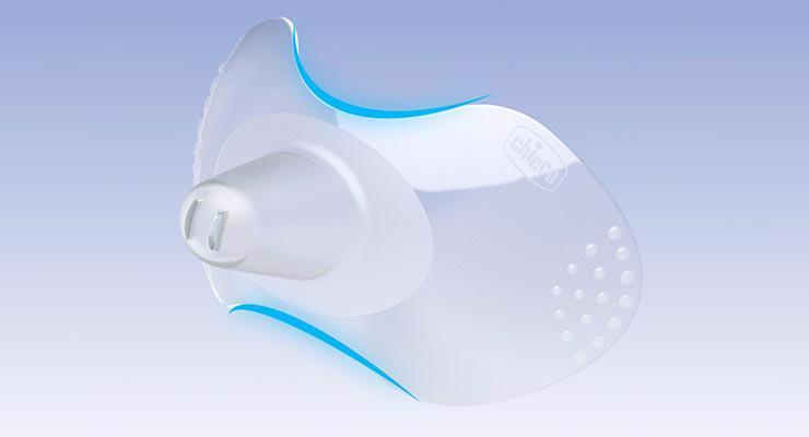 CHICCO Chránič bradaviek SkinToSkin silikón 2 ks M/L