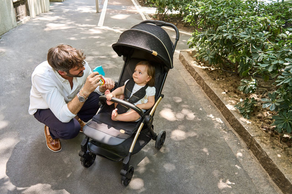 CHICCO Kočík športový Goody Xplus - Black Re_Lux Eco+