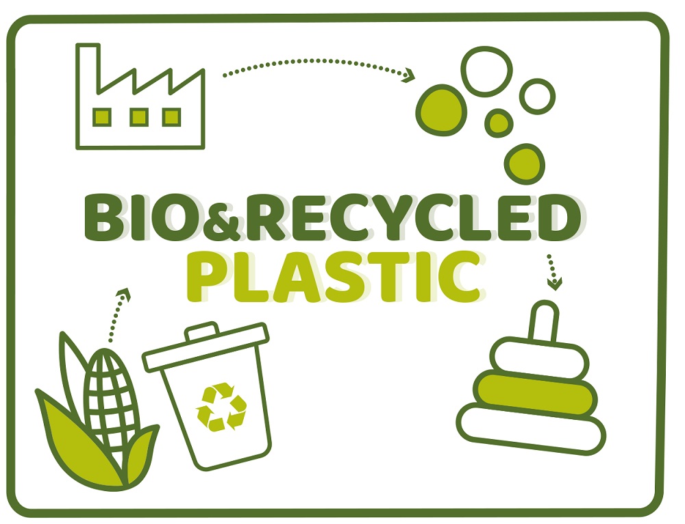 CHICCO Hryzačka Eco+ Psík Charlie oranžový 3m+