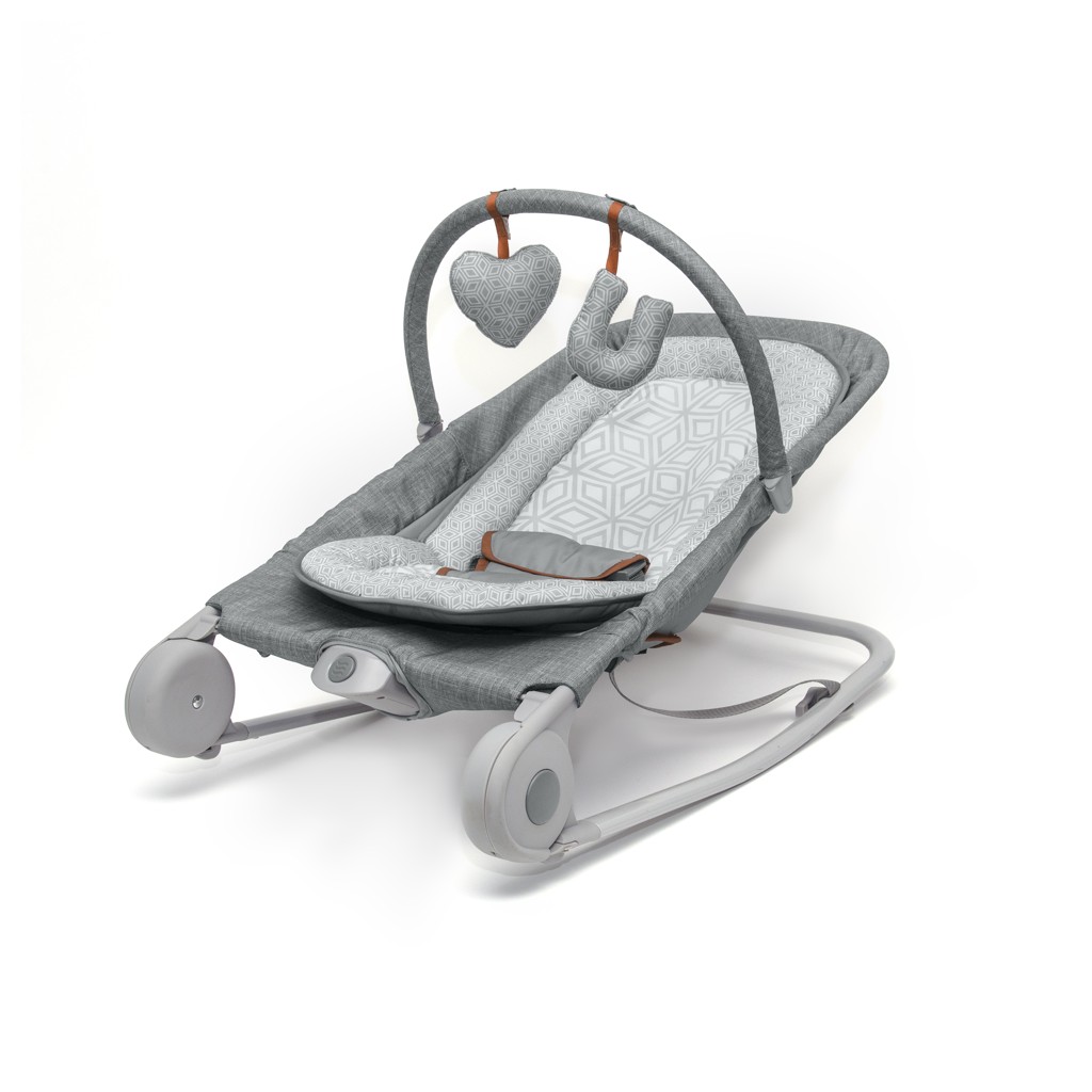 INGENUITY Lehátko Summer™ 2-in-1 Bouncer &amp; Rocker Duo