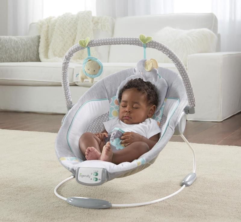 INGENUITY Lehátko vibrujúce s melódiou Morrison 0m+ do 9 kg, 2019