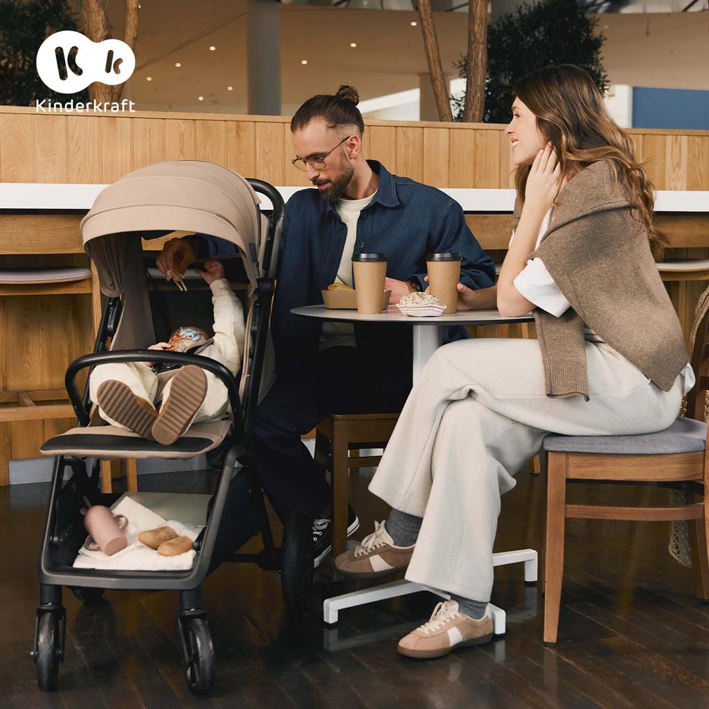 KINDERKRAFT Kočík športový Loom Beige