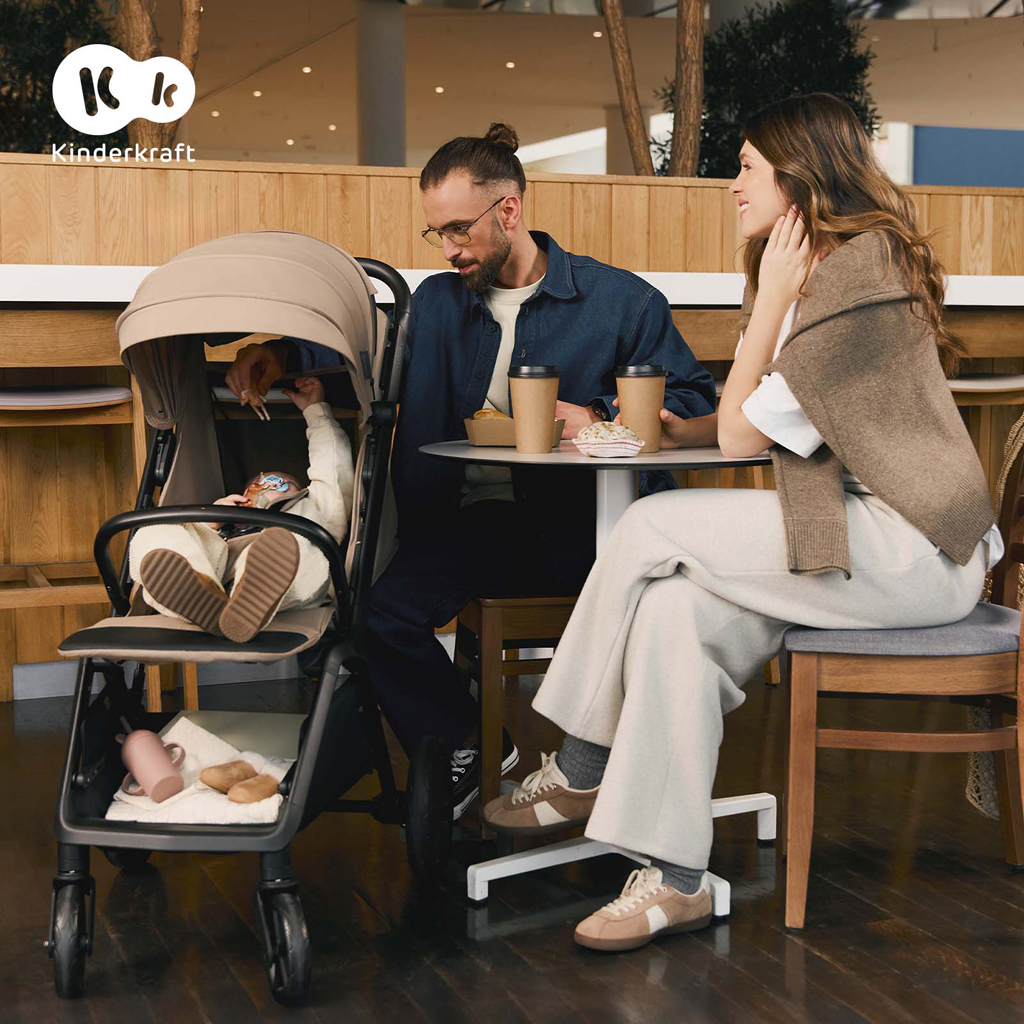 KINDERKRAFT Kočík športový Loom Black