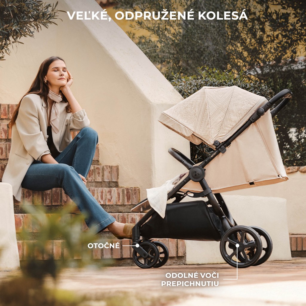 KINDERKRAFT Kočík športový Mitzy Dune Whisper Bizuu