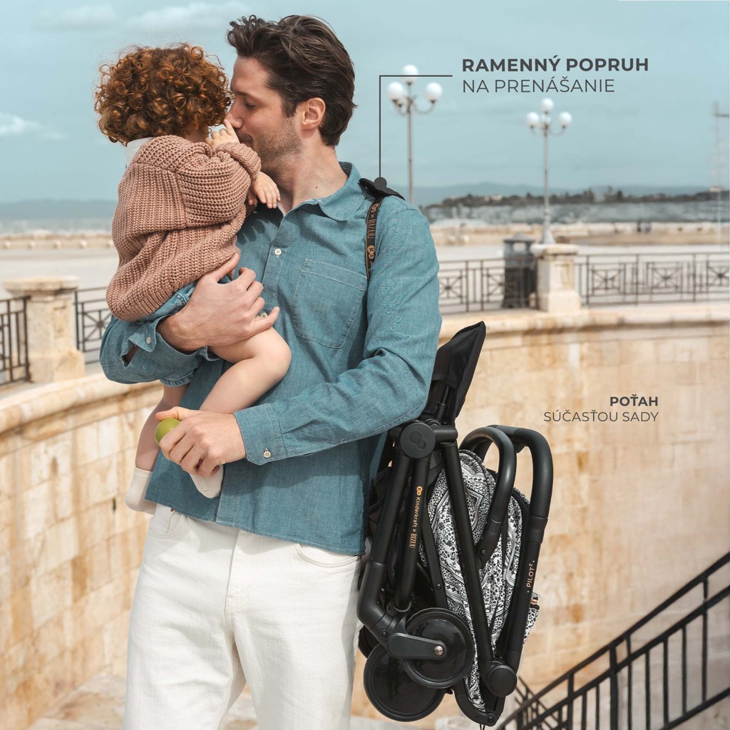 KINDERKRAFT Kočík športový Pilot 2 Dune Whisper Bizuu