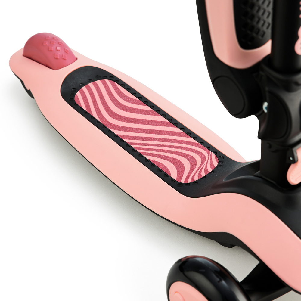 KINDERKRAFT Odrážadlo a kolobežka 2v1 Halley Rose pink