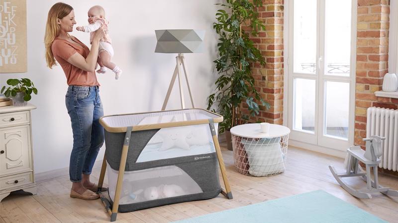 KINDERKRAFT Postieľka multifunkčná 4v1 Sofi Gray