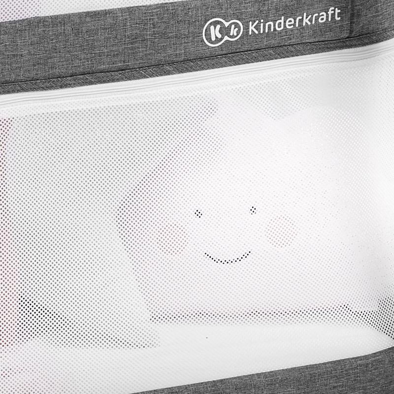 KINDERKRAFT Postieľka multifunkčná 4v1 Sofi Gray