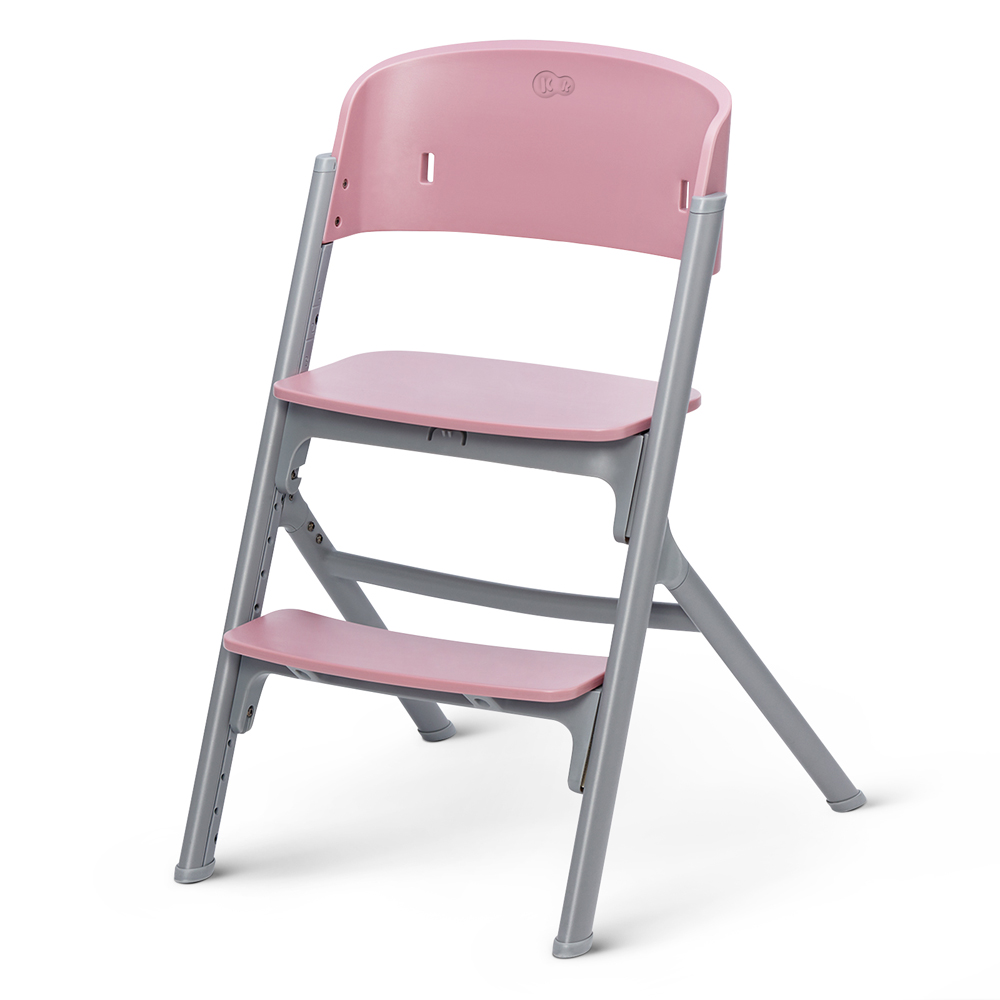 KINDERKRAFT SELECT Set jedálenská stolička Livy Aster Pink + lehátko Calmee, Premium