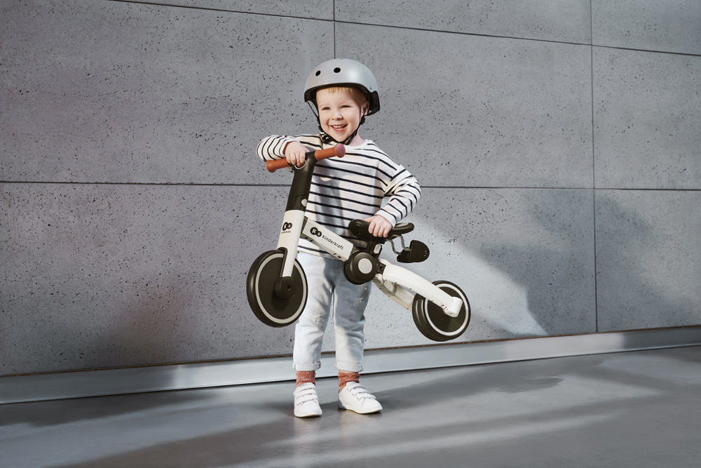 KINDERKRAFT Trojkolka 4Trike Silver Grey